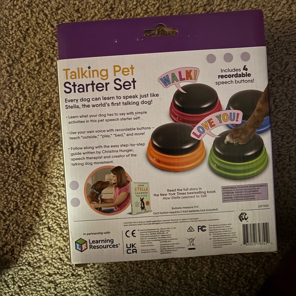 Hunger for Words Talking Pet Starter Set - Picture 2 of 3